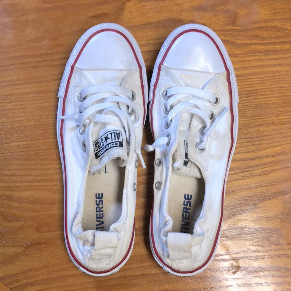 White Shoreline Converse